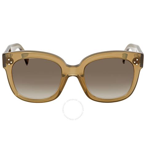 Celine Brown Degrade Sunglasses CL 41805/S QP4 54